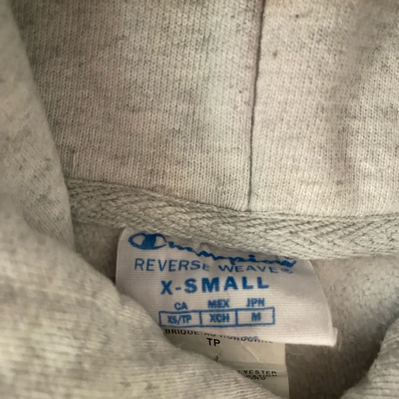 Women’s Champion Hoodie (Light Heathered Grey) - X-Small - Picture 3 of 4